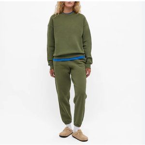 Pangaia Heavyweight Rosemary Green Tracksuit XS